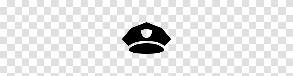 Police Hat Icons Noun Project, Gray, World Of Warcraft Transparent Png