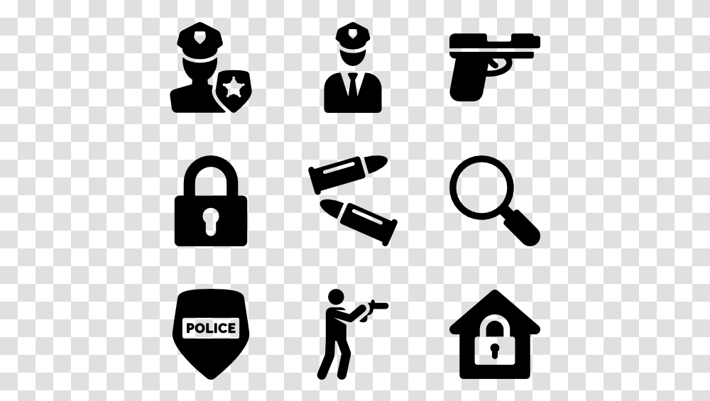 Police Icon Vector, Gray, World Of Warcraft Transparent Png