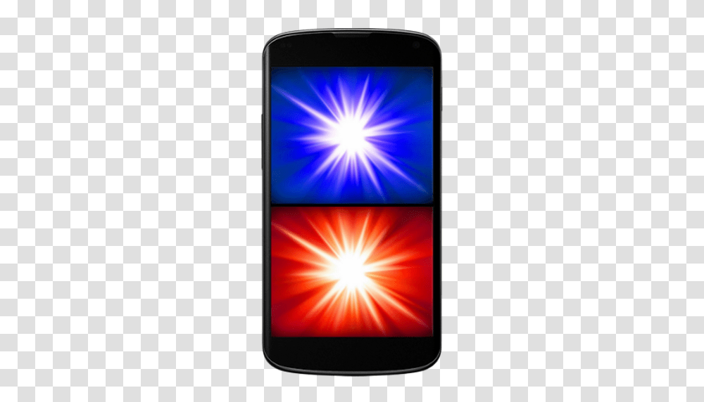 Police Lights And Siren Pro Appstore For Android, Electronics, Phone, Mobile Phone, Cell Phone Transparent Png