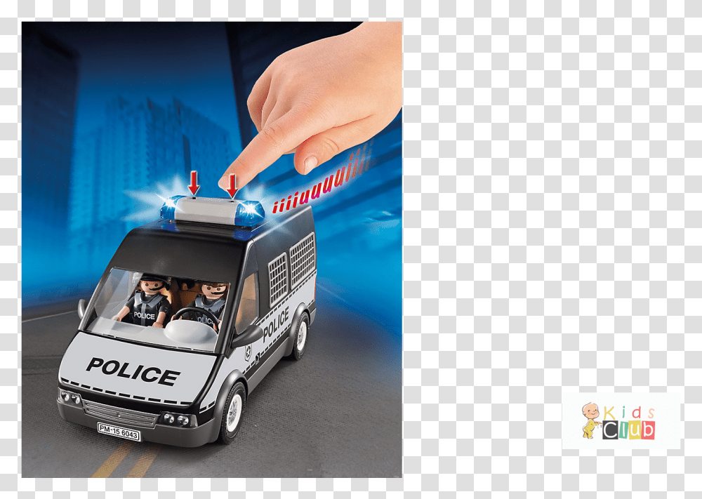 Police Lights Playmobil Playmobil City Action, Person, Transportation, Vehicle Transparent Png