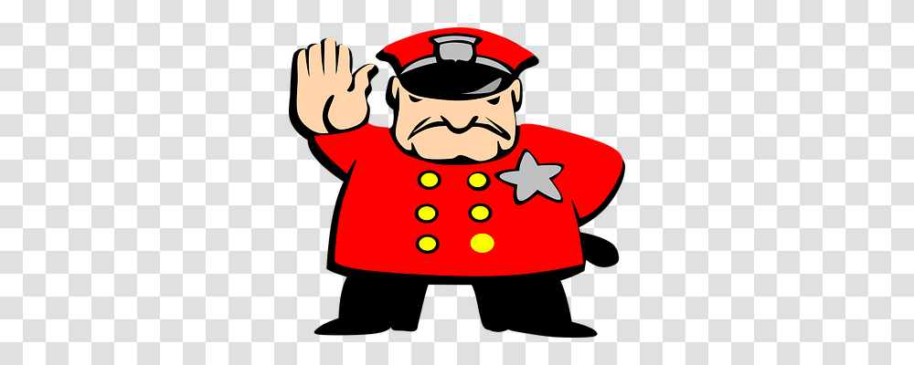 Police Man Person, Pirate, Performer, Chef Transparent Png