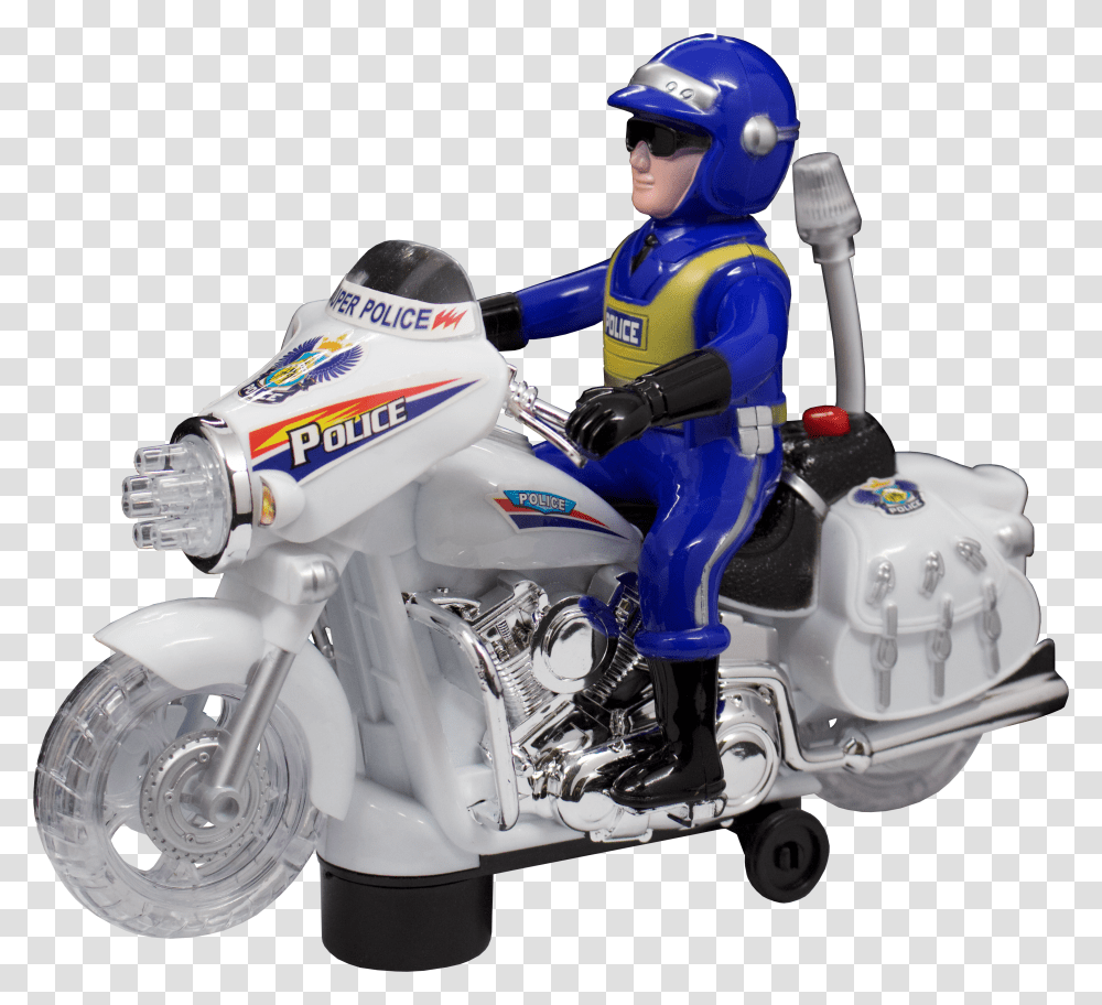 Police Motorcycle Toys Transparent Png