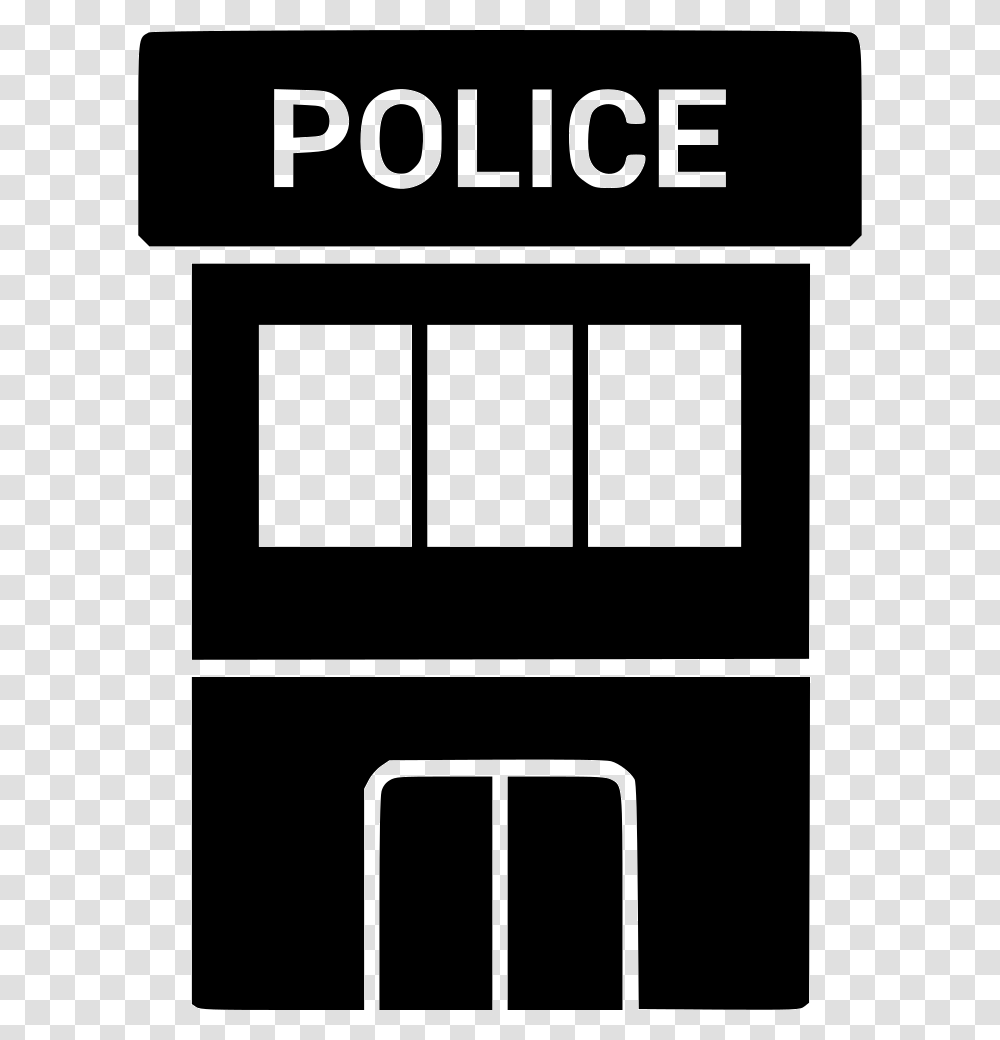 Police Office Icon, Label, Alphabet, Number Transparent Png