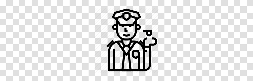 Police Officer Clip Art Clipart, Stencil, Logo Transparent Png
