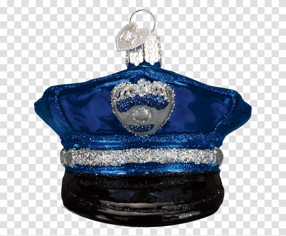 Police Officers Cap Bag, Logo, Symbol, Trademark, Birthday Cake Transparent Png