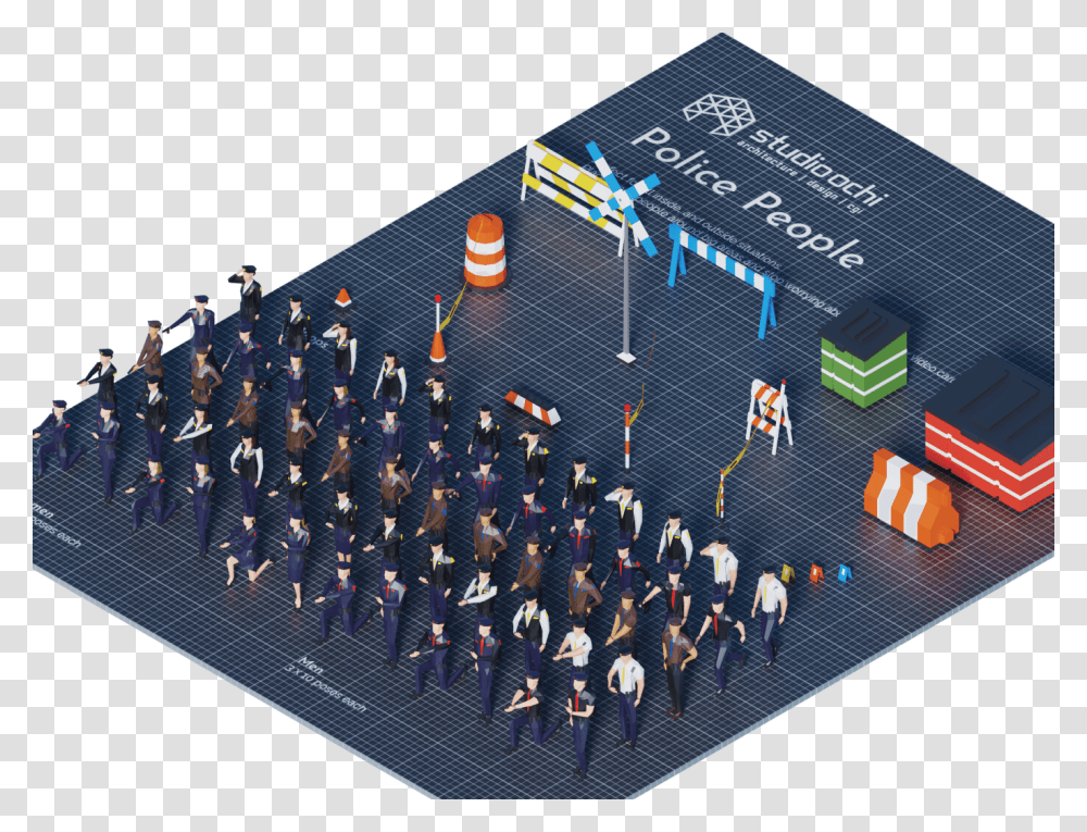Police People Policeman Cop Police People Blender 3dcharacter Container Ship, Person, Human, Crowd, Toy Transparent Png
