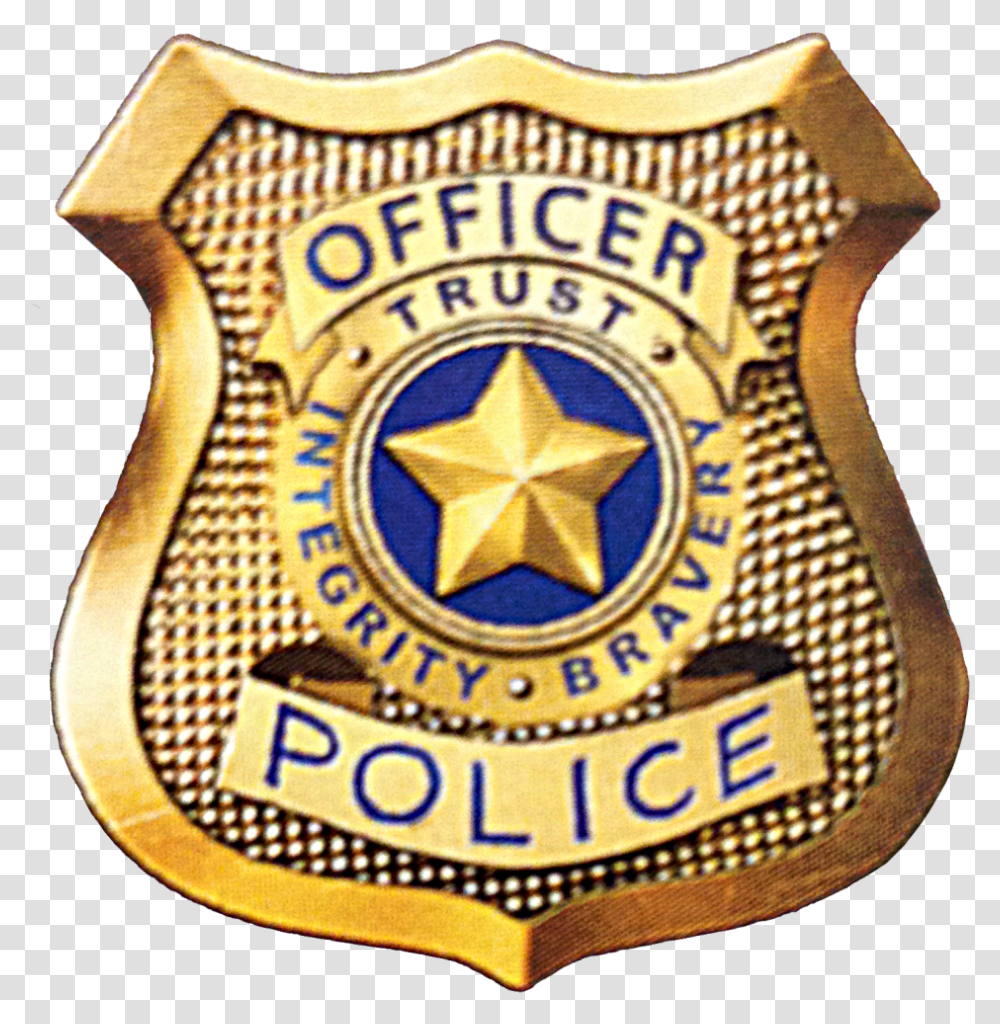 Police Pics Printable Background Police Badge, Logo, Trademark, Rug Transparent Png