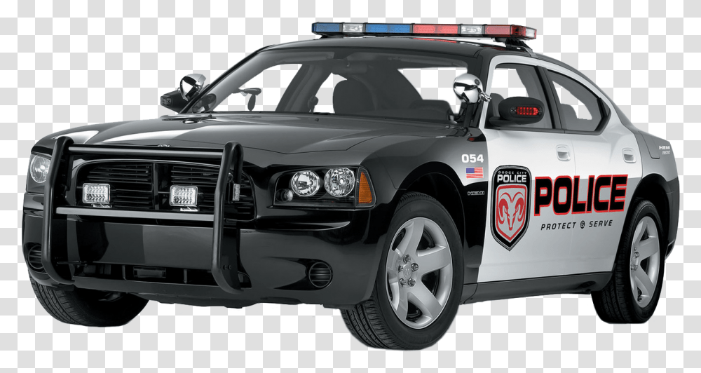 Police Police Car, Vehicle, Transportation, Bumper, Tire Transparent Png