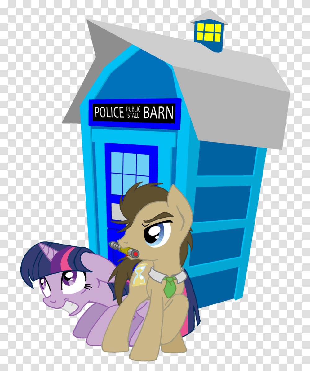 Police Ptl Arn Stall The Doctor Twilight Sparkle Derpy Doctor Whooves, Number, Phone Booth Transparent Png