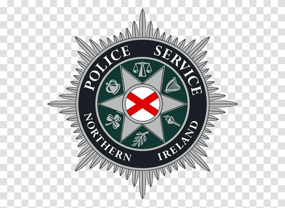 Police Recover Vehicles And Arrest Males Psni Badge, Logo, Trademark, Emblem Transparent Png