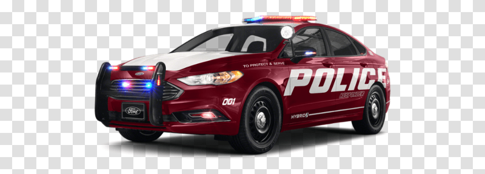 Police Responder Hybrid Sedan Fwd Ruby Red Metallic Ford Police Responder, Car, Vehicle, Transportation, Automobile Transparent Png