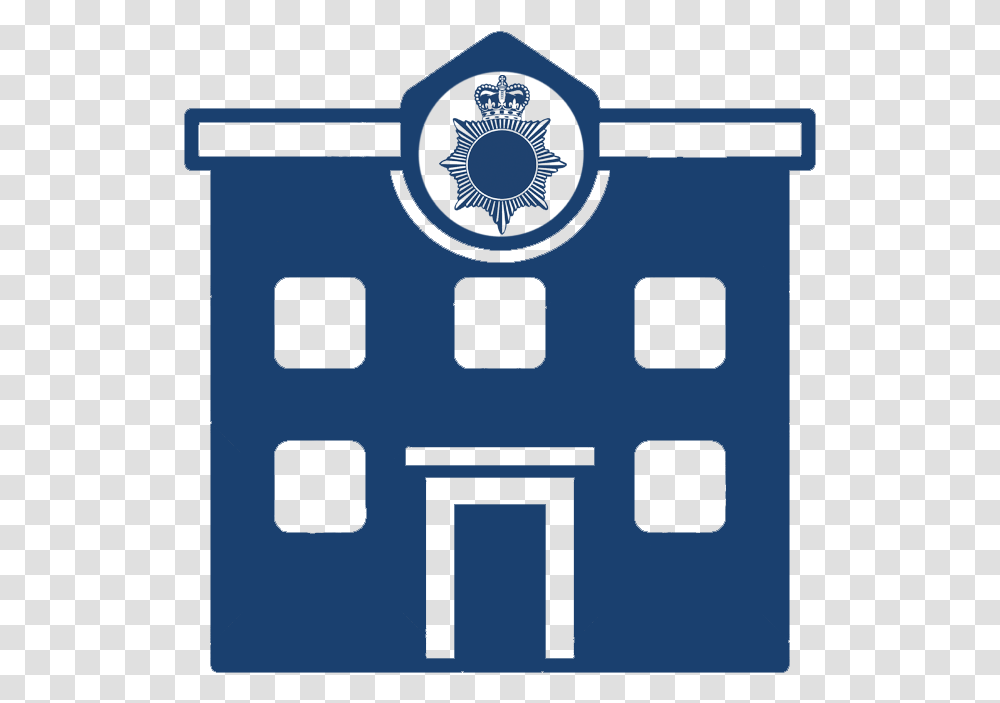 Police Station Icon Police Station Icon, Logo, Trademark Transparent Png
