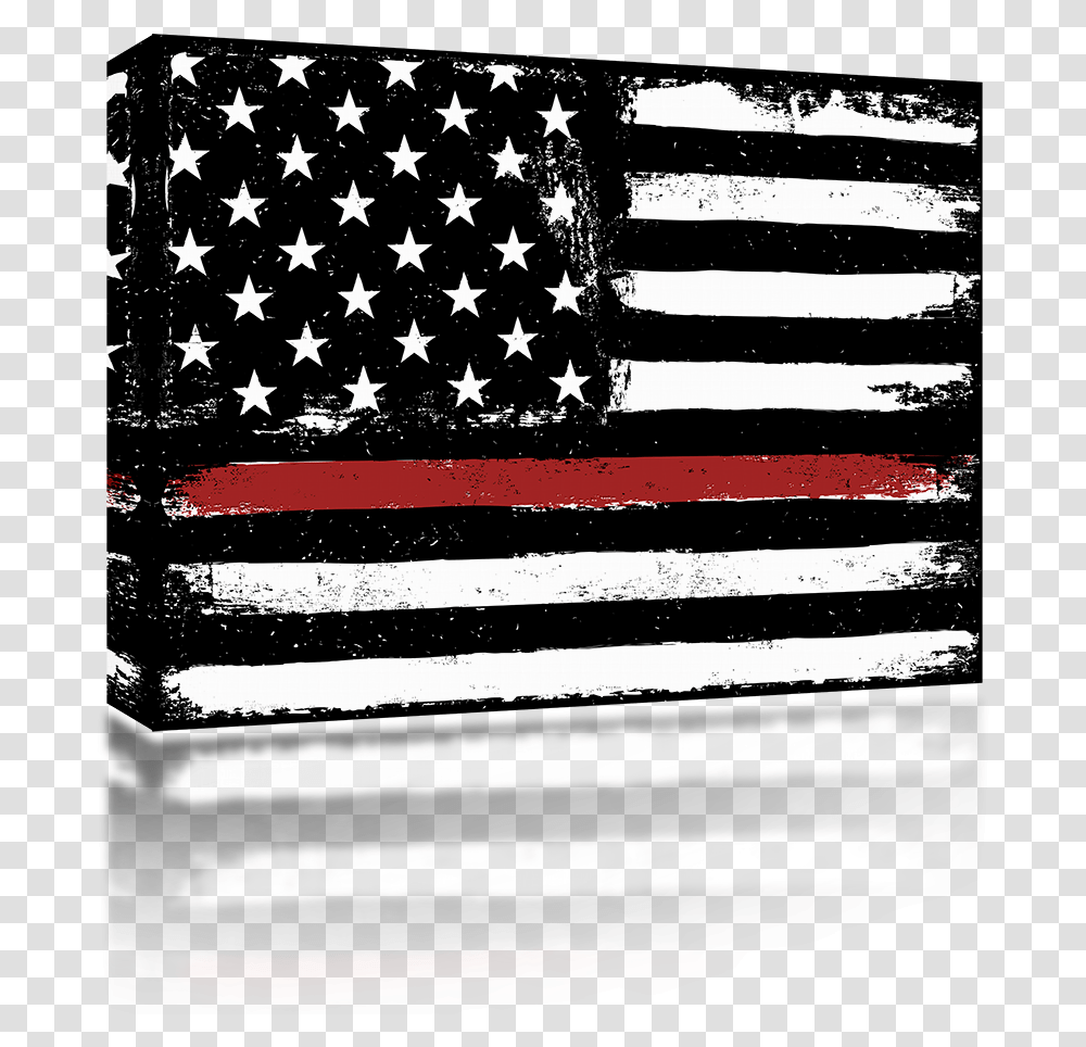 Police Thin Blue Line Flag Art, American Flag, Staircase Transparent Png