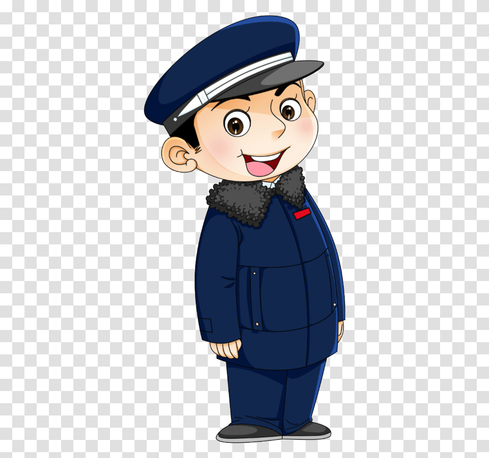 Police Uncle Police Clipart Blue Background, Helmet, Toy, Performer Transparent Png