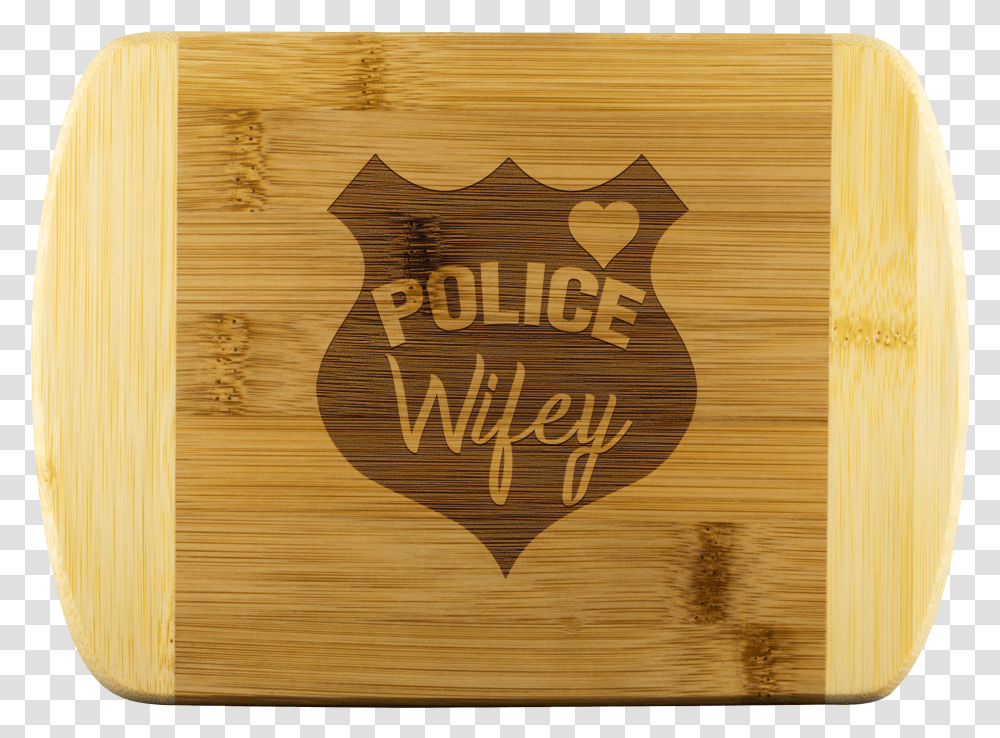 Police Wifey Round Edge Chopping BoardClass Transparent Png