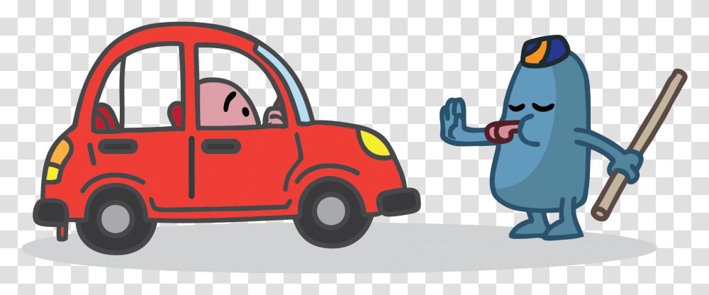 Policeman, Car, Vehicle, Transportation, Wheel Transparent Png