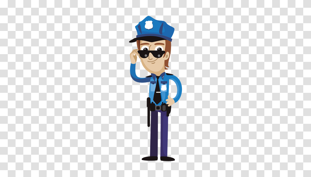 Policeman Funny Cartoon, Sunglasses, Accessories, Accessory, Person Transparent Png