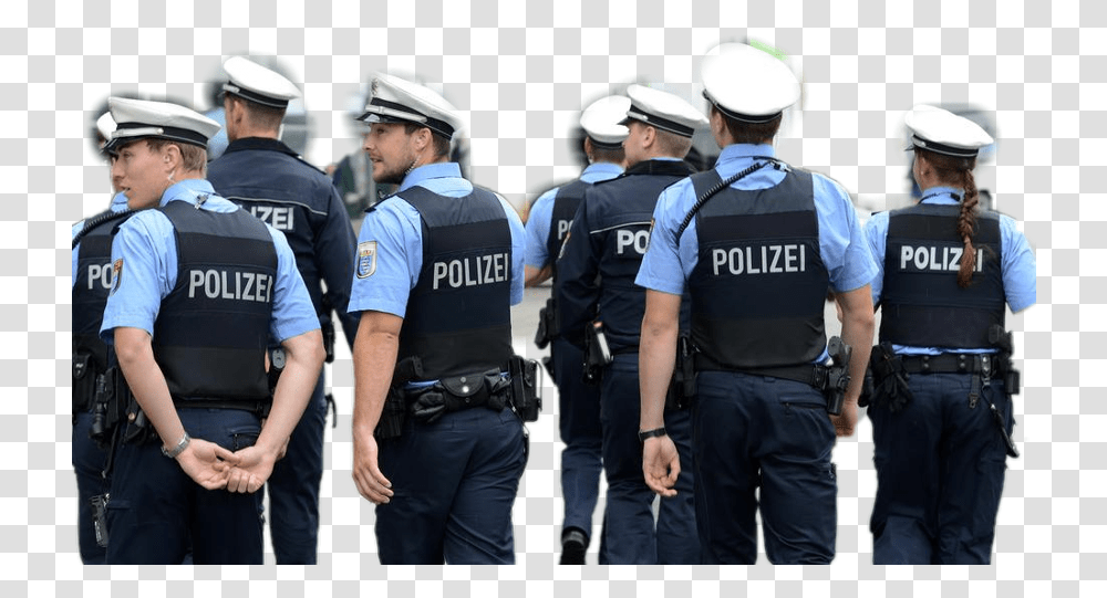 Policeman German Police Football, Person, Helmet, Clothing, Military Transparent Png