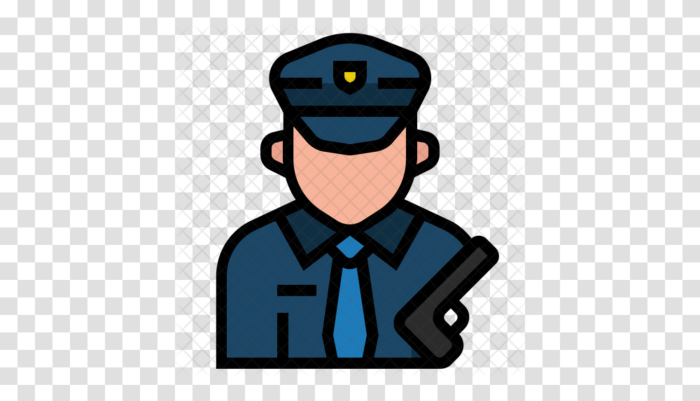 Policeman Icon Forest Ranger Icon, Person, Poster, Advertisement, Tie Transparent Png