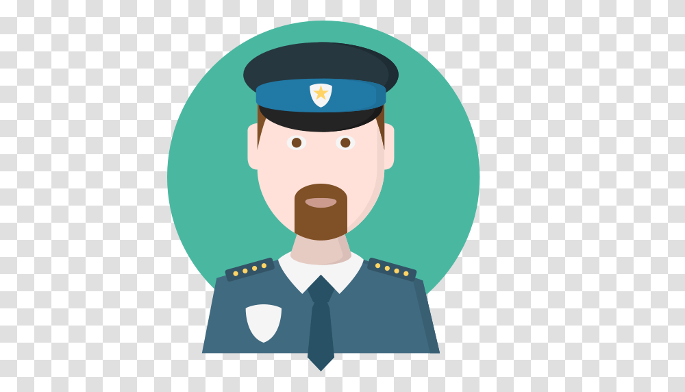 Policeman Icons Download Free And Vector Icons Unlimited, Military Uniform, Officer, Captain, Snowman Transparent Png
