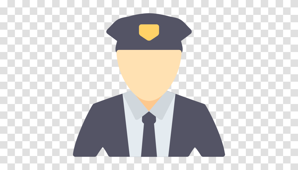 Policeman, Person, Tie, Accessories Transparent Png
