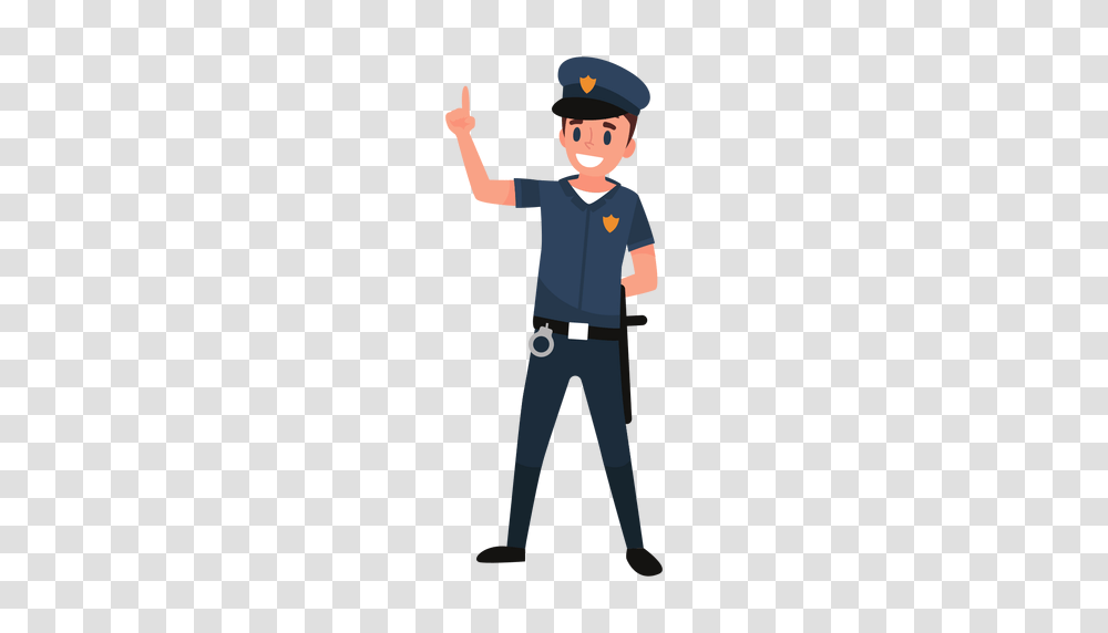 Policeman, Person, Human, Boy, Sailor Suit Transparent Png