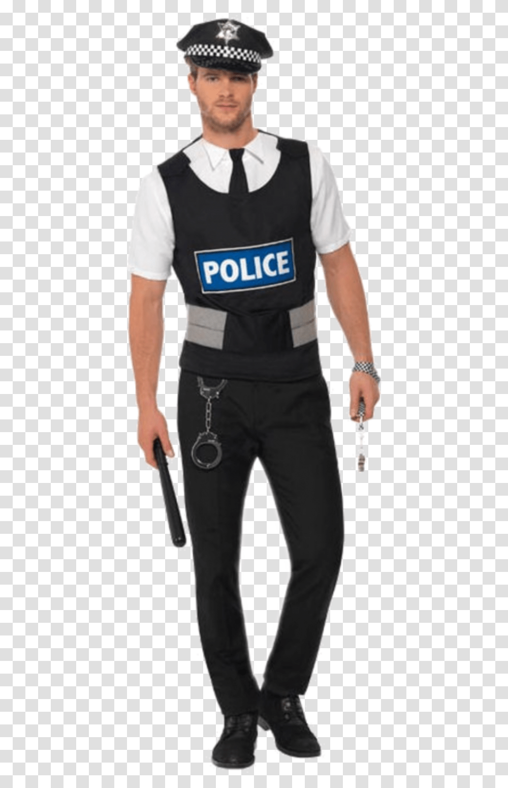 Policeman, Person, Human, Pants Transparent Png