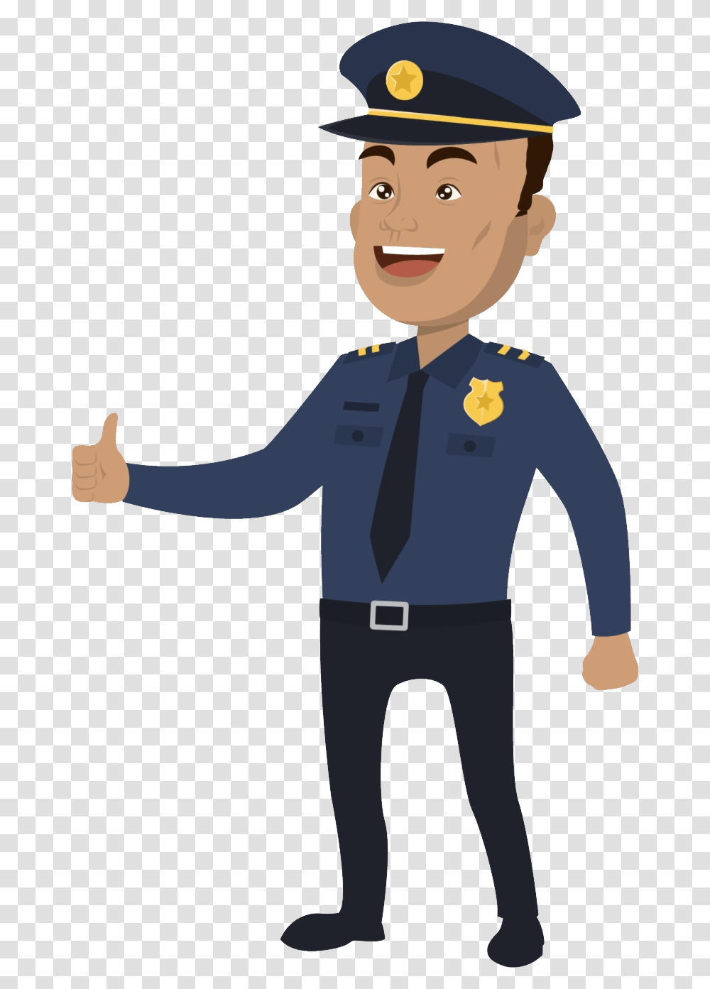 Policeman, Person, Human, Thumbs Up, Finger Transparent Png