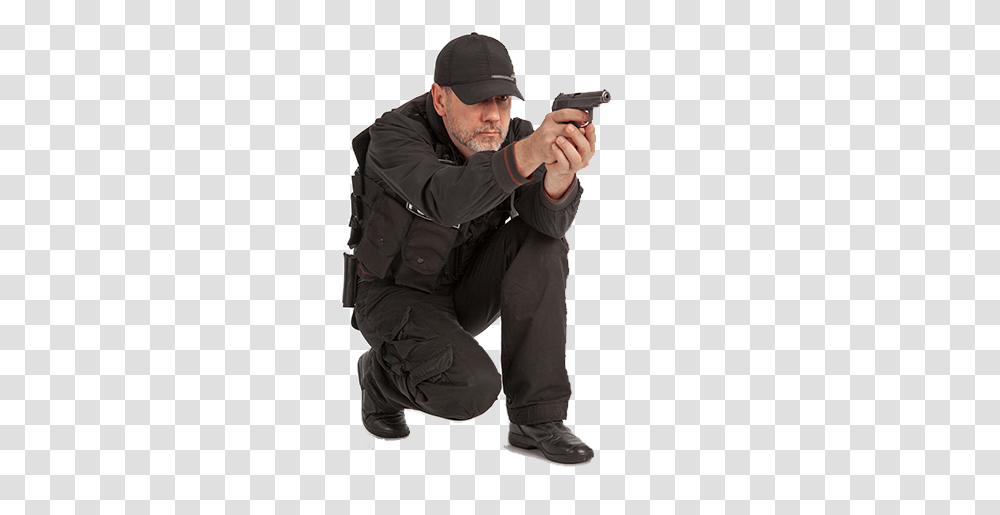 Policeman, Person, Human, Weapon, Weaponry Transparent Png