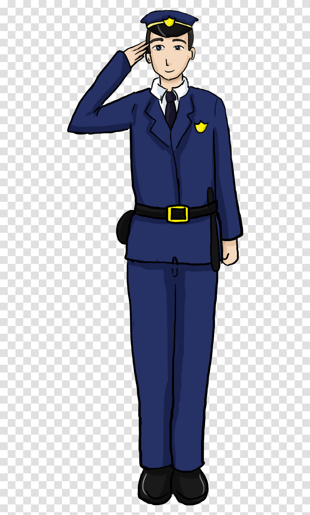 Policeman, Person, Military Uniform, Officer, Tie Transparent Png