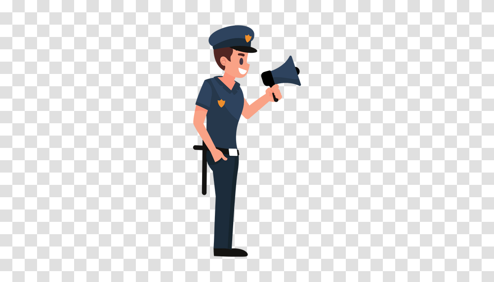 Policeman, Person, Standing, Human, Worker Transparent Png