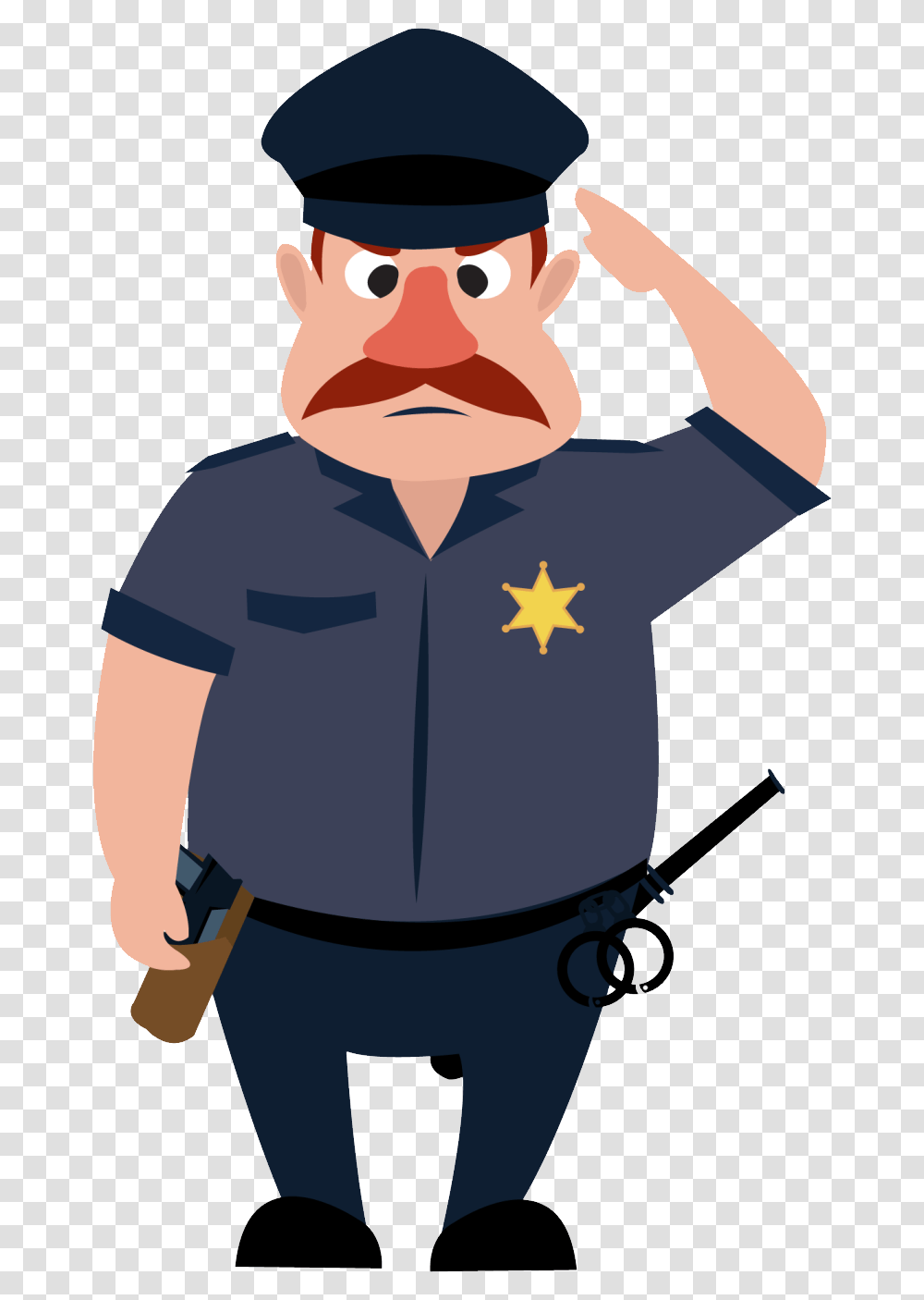 Policeman Police Officer Cartoon, Person, Human, Military Uniform, Face Transparent Png