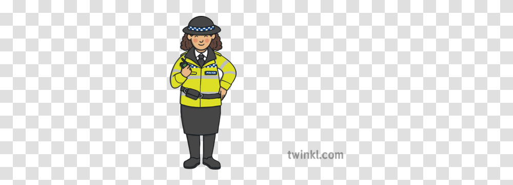 Policeman Police Officer Woman People Who Helps Us Uk Ks1 Standing Around, Person, Human, Fireman Transparent Png
