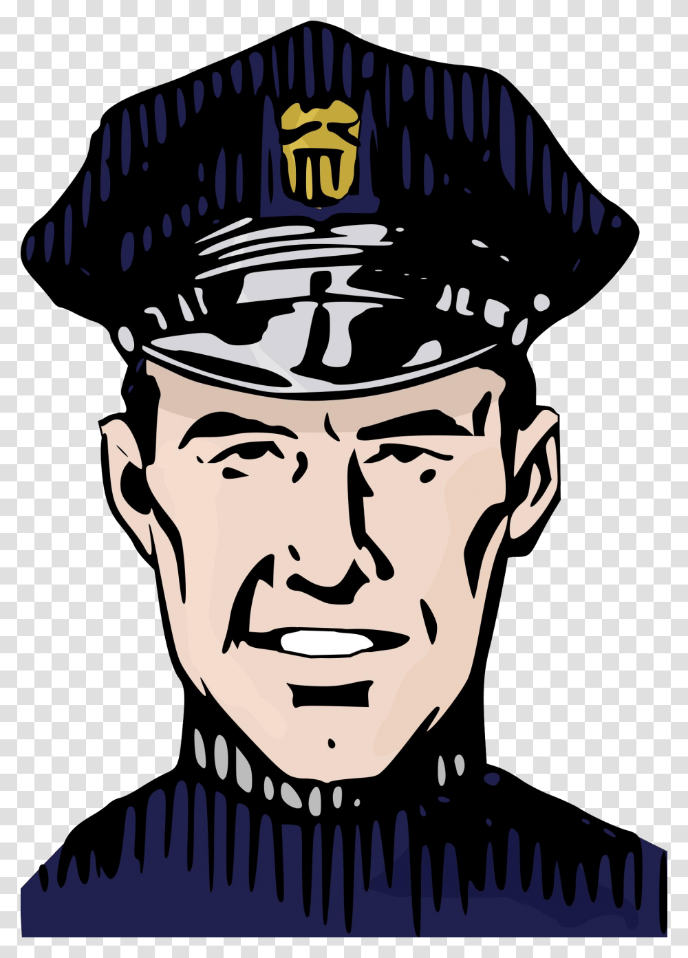 Policeman Policeman's Head Clipart, Person, Human, Military Uniform, Officer Transparent Png