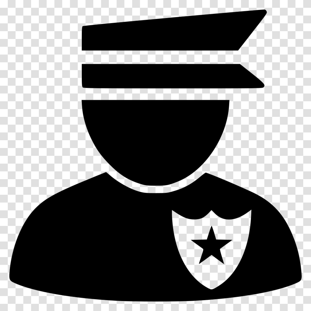 Policeman Simbolo Para Policia, Stencil, Batman Logo, Pillow Transparent Png