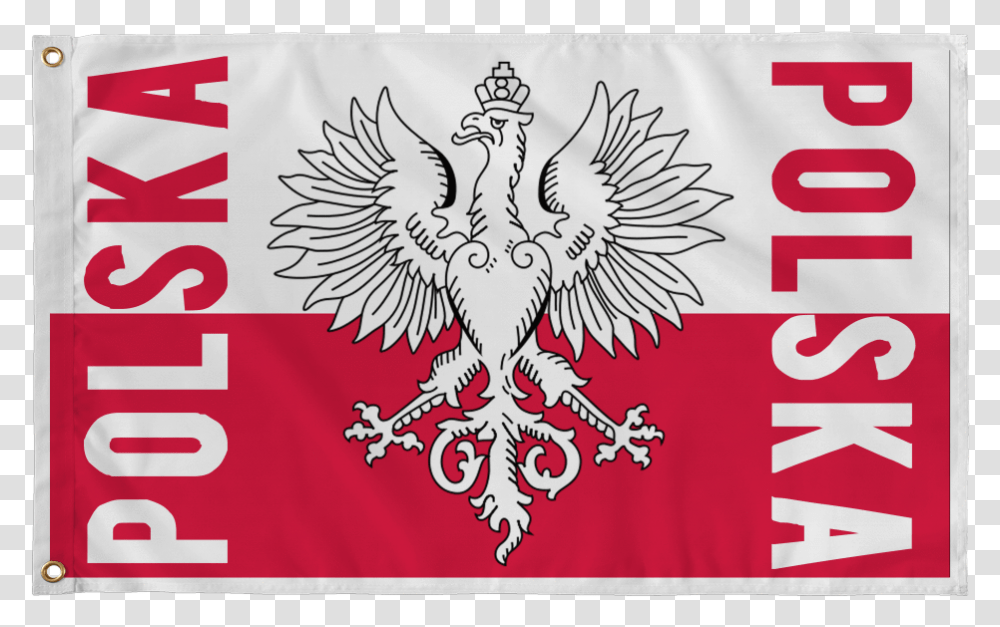 Polish Coat Of Arms Flag Polish Flag, Emblem, Poster Transparent Png