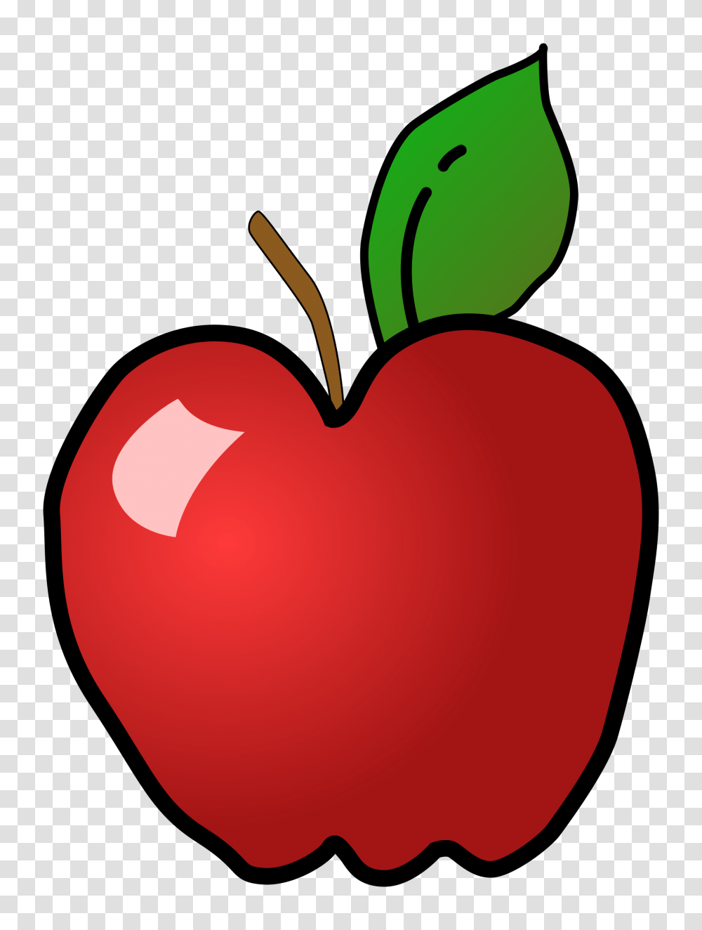 Polished Apple Icons, Plant, Fruit, Food Transparent Png