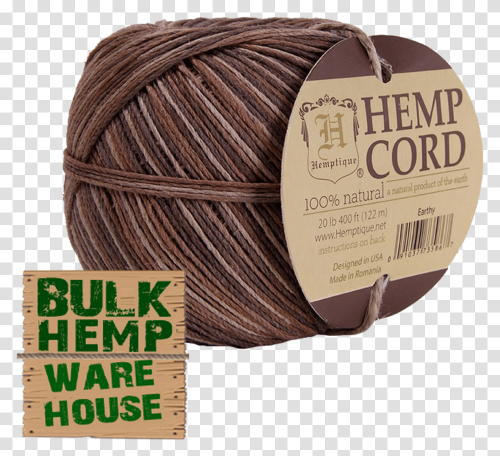 Polished Hemp Twine Rope, Yarn, Wool Transparent Png