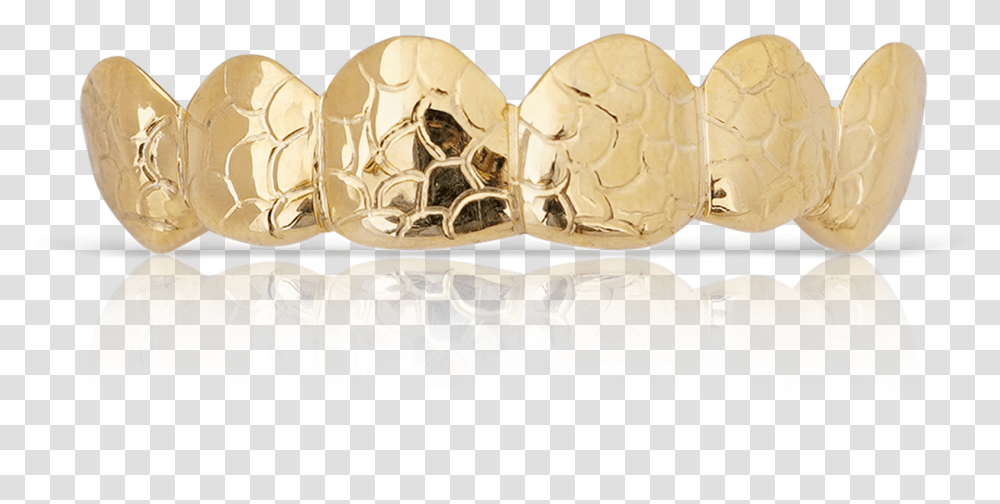 Polished Nugget Style Yellow Gold Teeth Bracelet, Fossil, Animal, Ivory, Diamond Transparent Png