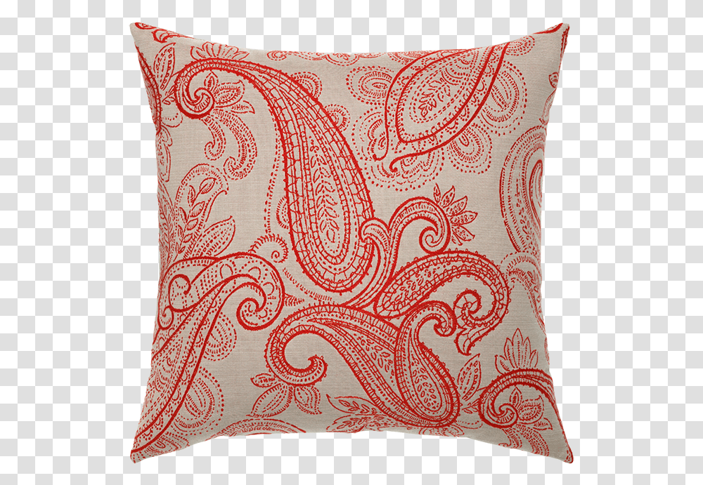 Polished Paisley Cushion, Pillow, Rug, Pattern Transparent Png