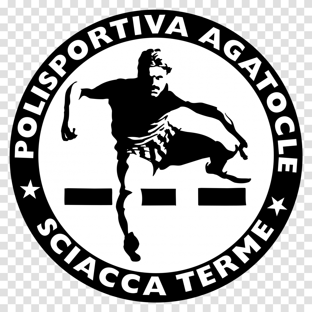 Polisportiva Agatocle Logo & Svg Vector Kick Up A Soccer Ball, Person, Symbol, Poster, Text Transparent Png