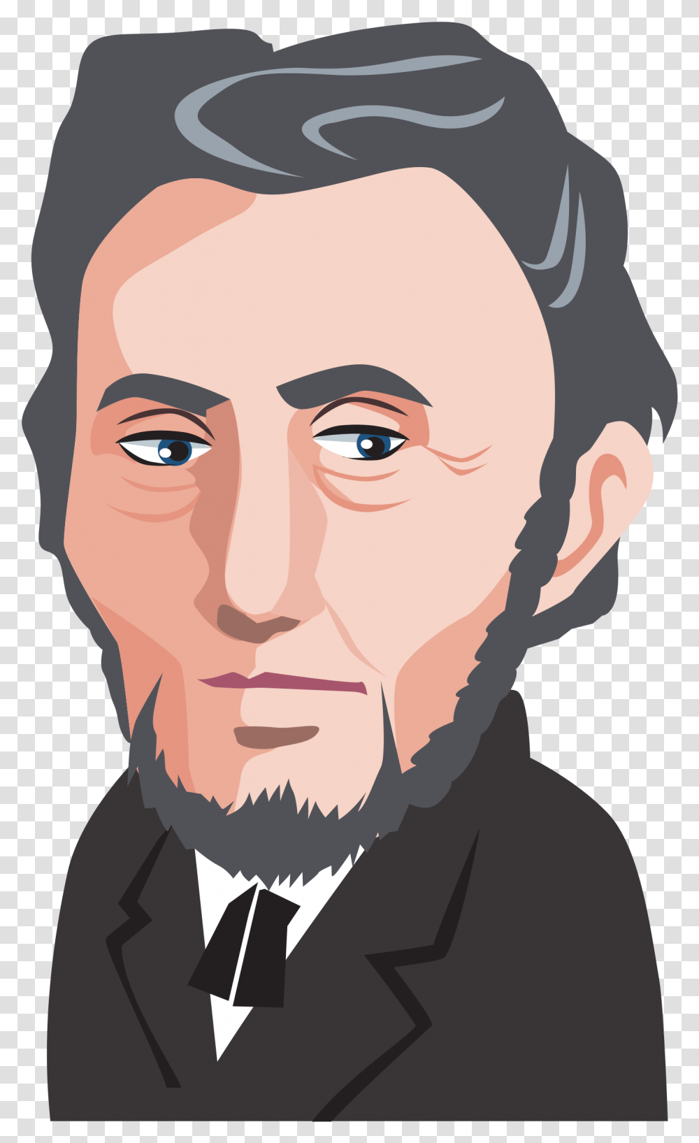 Polititian Abraham Lincoln Lincoln Clip Art, Face, Person, Head, Smile Transparent Png