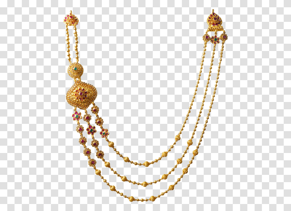 Polka Design Layer Necklace Rani Haar Design, Jewelry, Accessories, Accessory, Bead Necklace Transparent Png