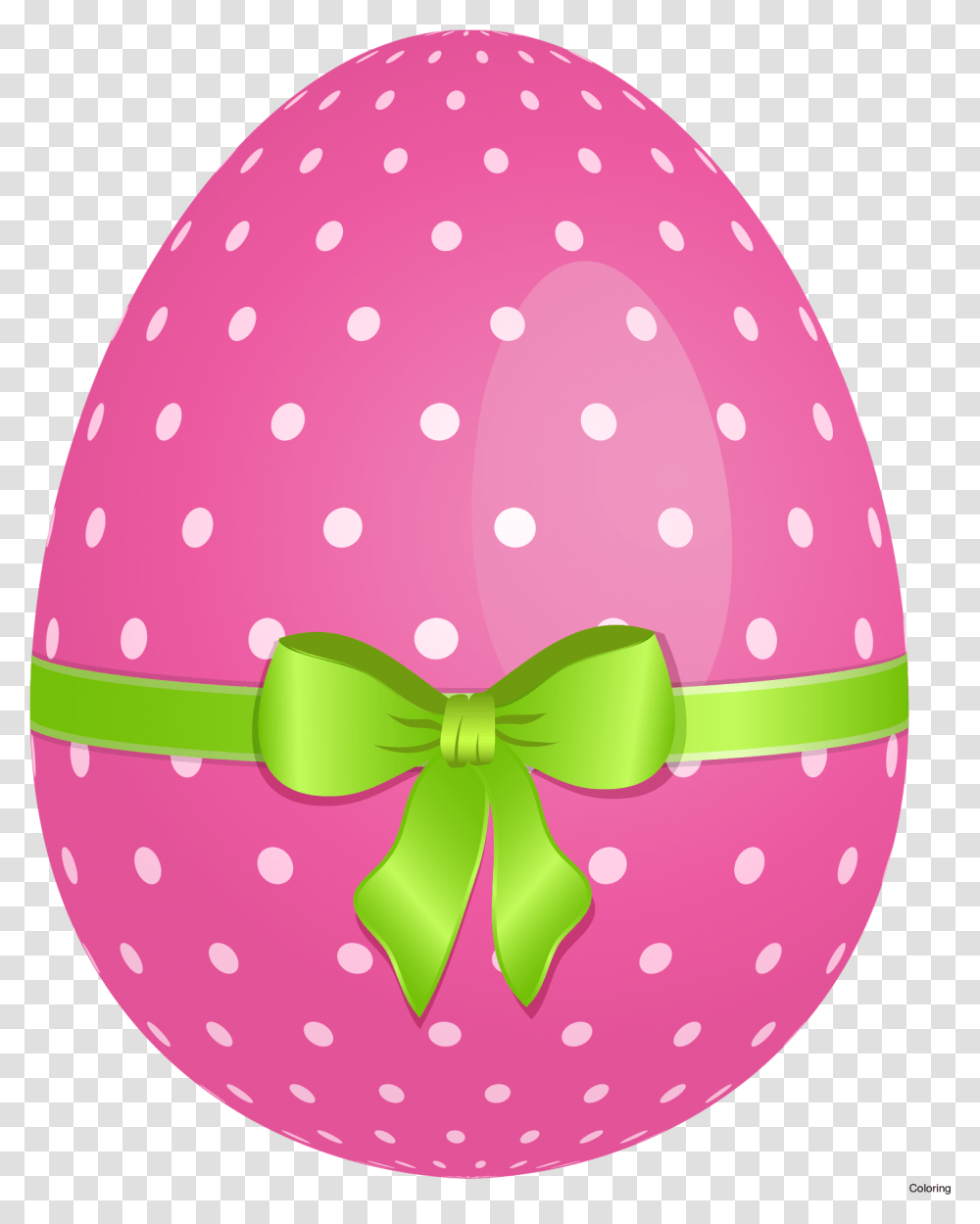 Polka Dot Background Clipart Green And Pink Easter Egg, Food, Texture, Rug Transparent Png