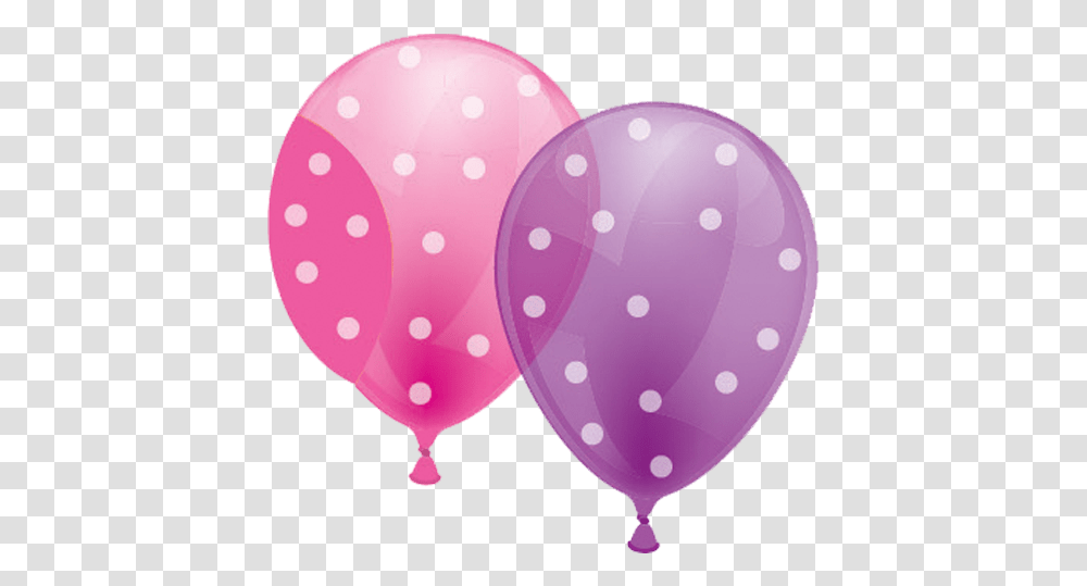 Polka Dot Parties Balloon, Texture Transparent Png
