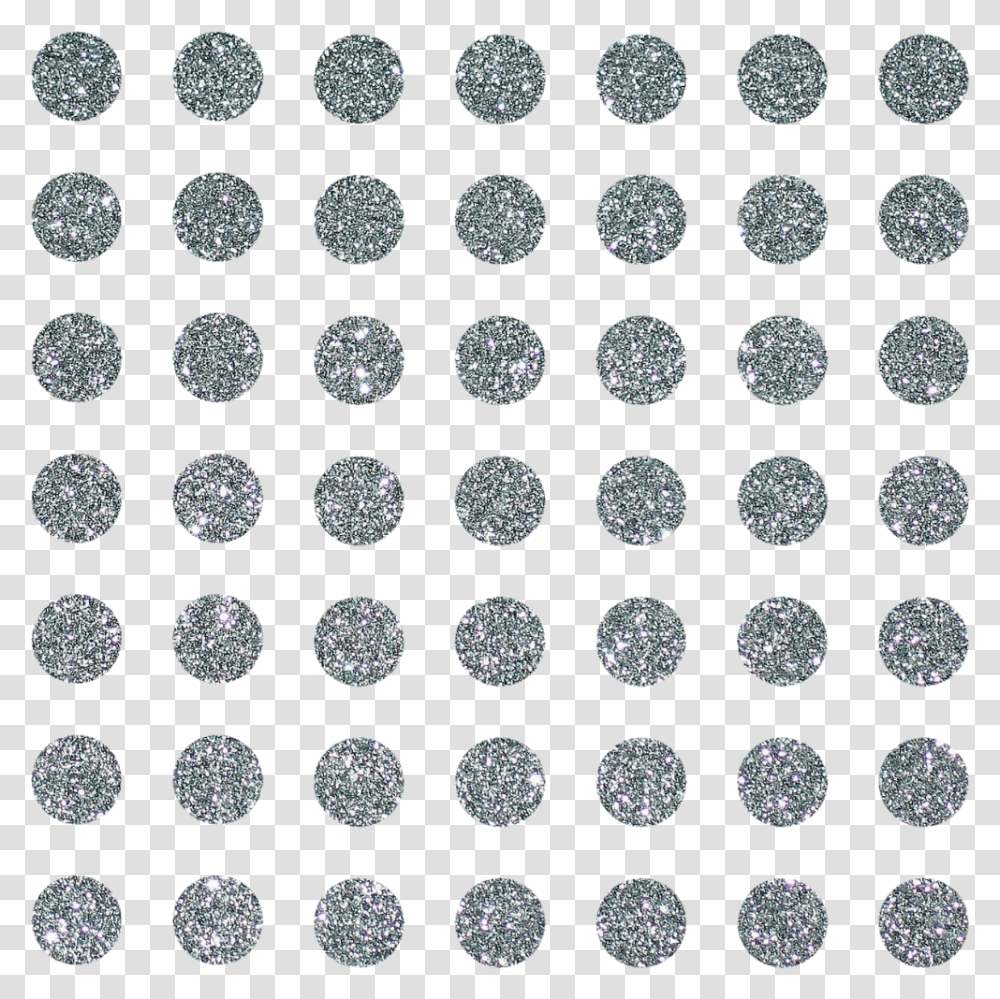 Polka Dot Silver Polka Dot, Rug, Pattern, Texture Transparent Png