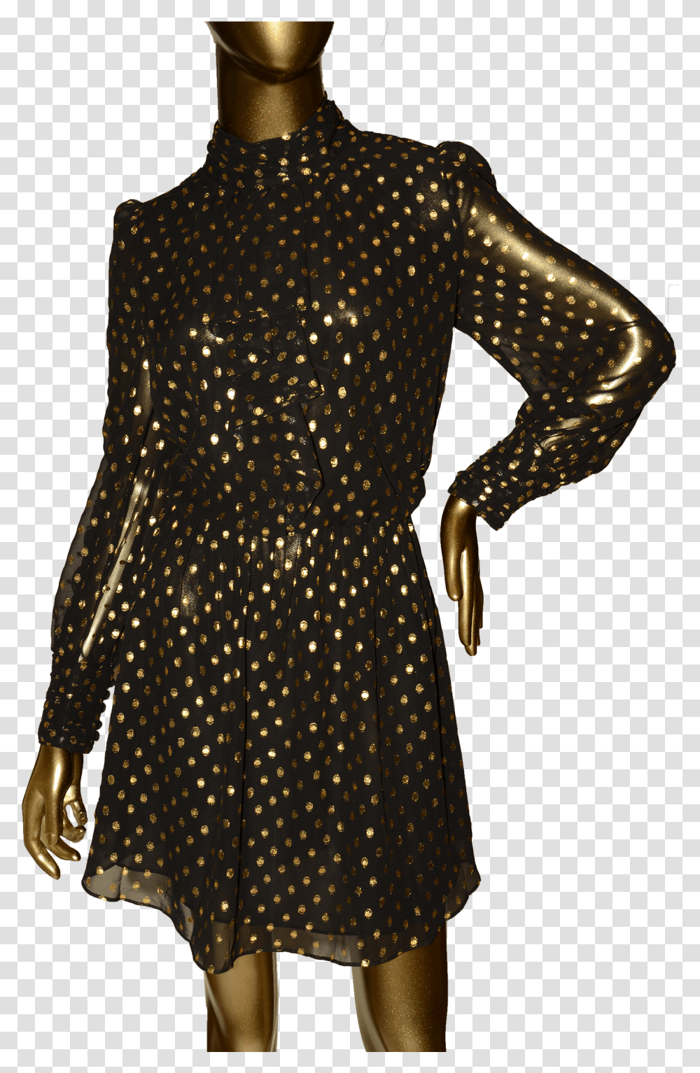 Polka Dot, Sleeve, Apparel, Long Sleeve Transparent Png