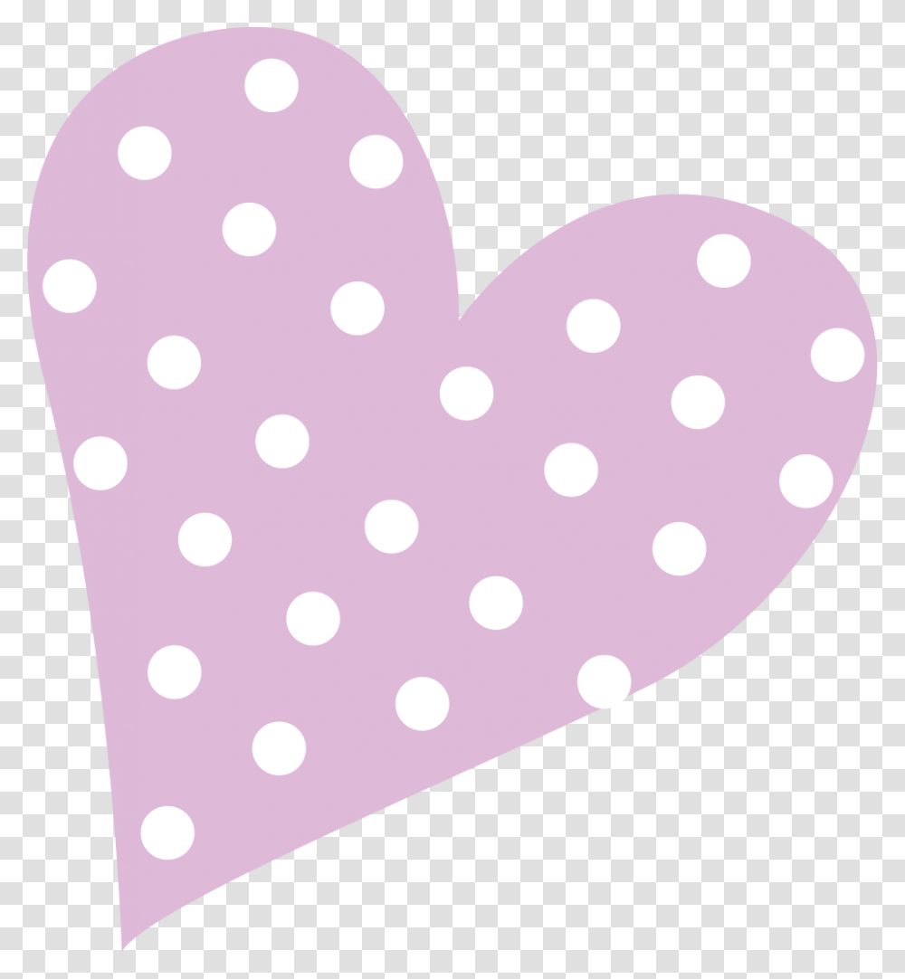 Polka Dot, Texture, Rug, Heart, White Transparent Png