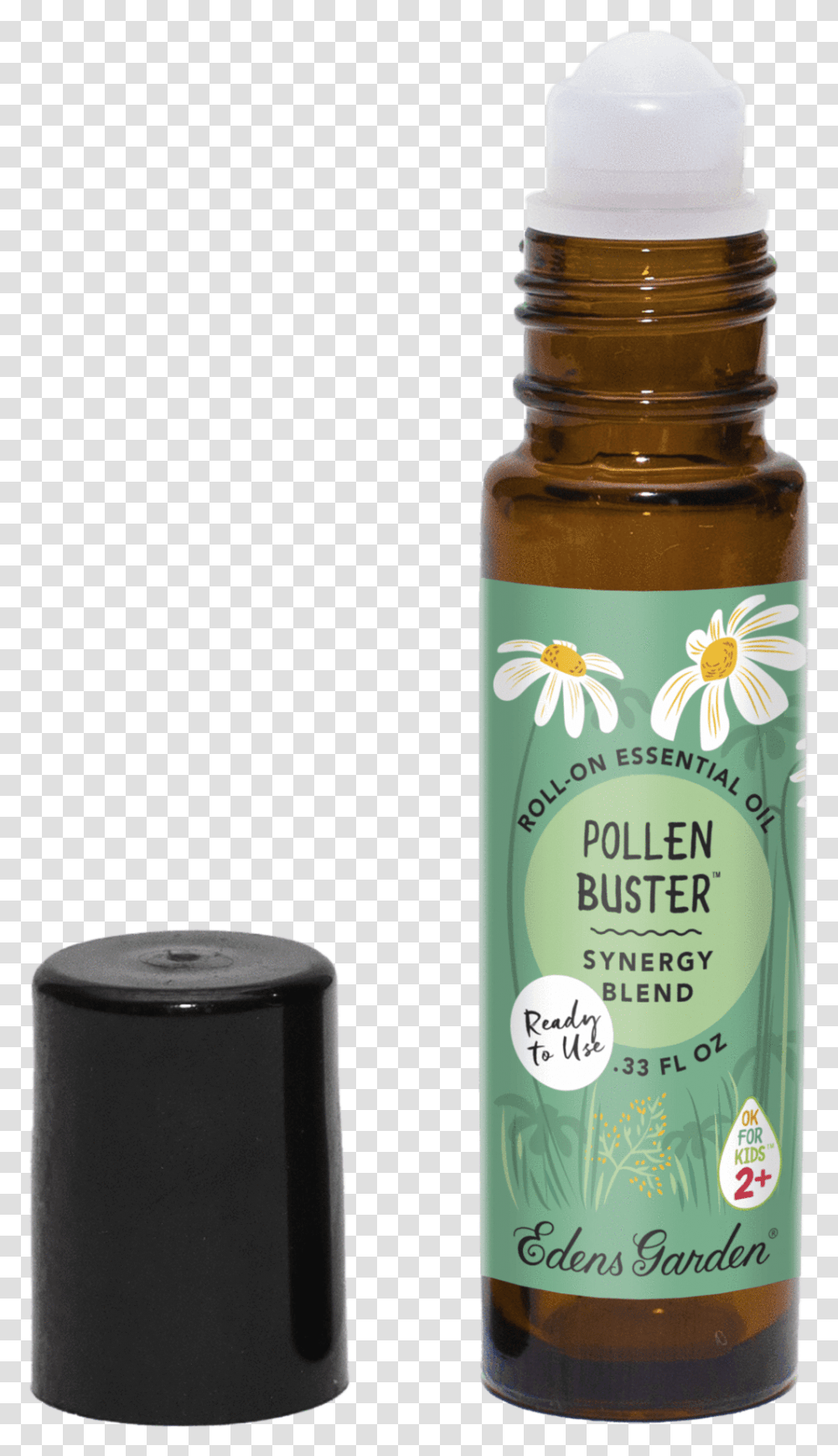 Pollen Buster Essential Oil Roll OnClass Roll On Stress Relief, Potted Plant, Vase, Jar, Pottery Transparent Png