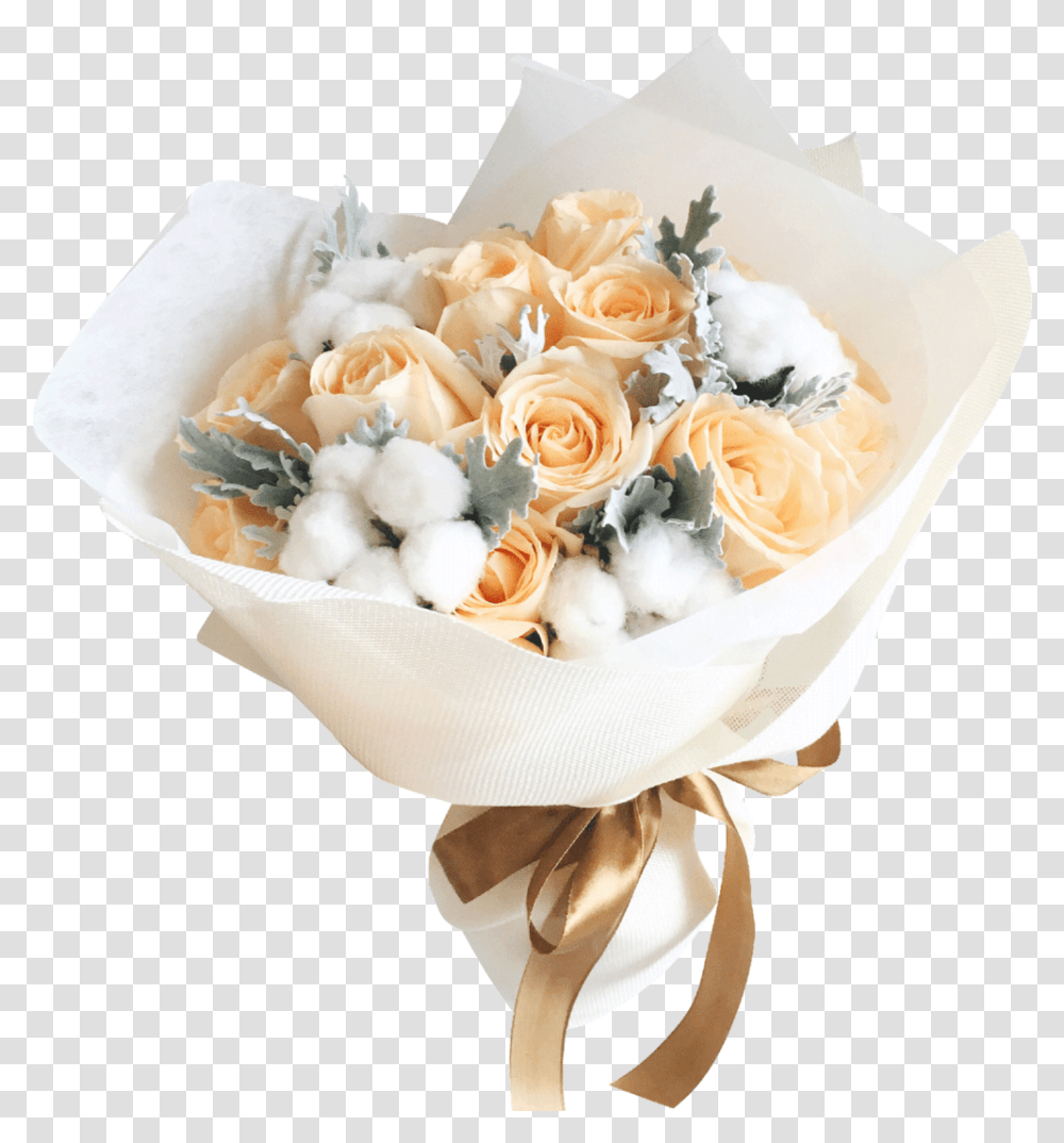 Pollen & Petals Bouquet Cotton Flowers, Plant, Flower Bouquet, Flower Arrangement, Blossom Transparent Png